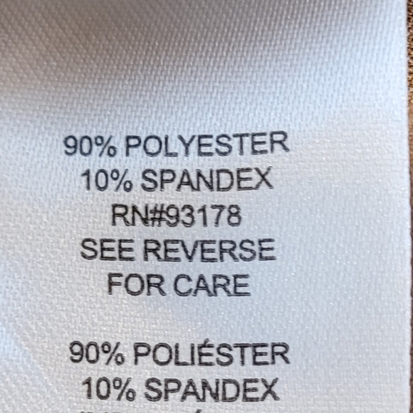 Tahari Faux Suede Open- Front Roll-Tab Topper - Sz XS - Picture 14 of 15